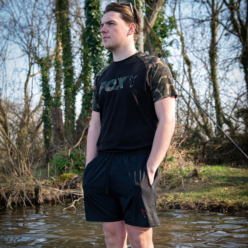 Fox Collection Black LW Swim Shorts
